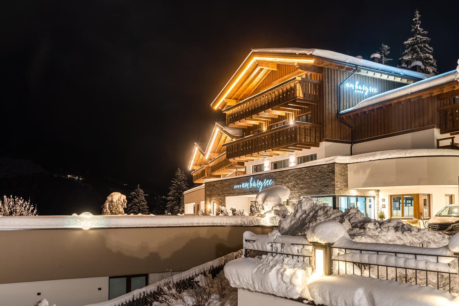 Alpin Chalet Am Burgsee Ладис Экстерьер фото
