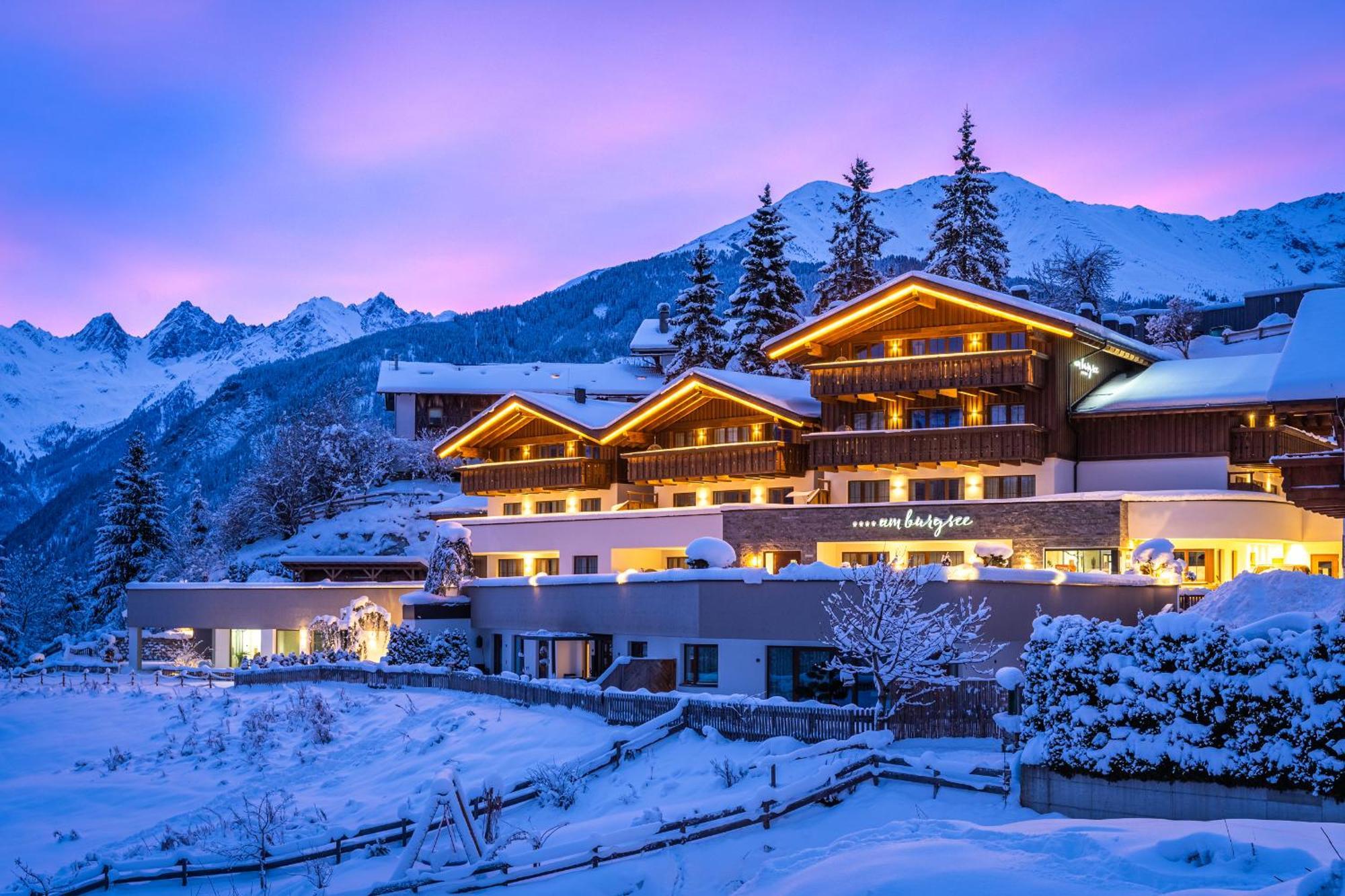 Alpin Chalet Am Burgsee Ладис Экстерьер фото
